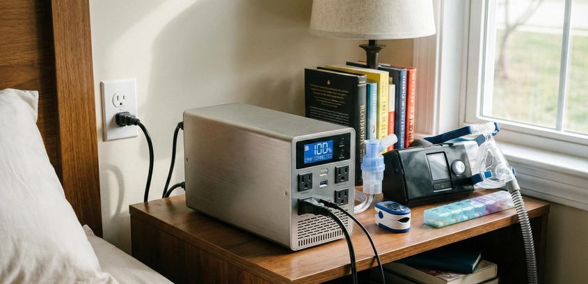 Backup Power for Medical Devices