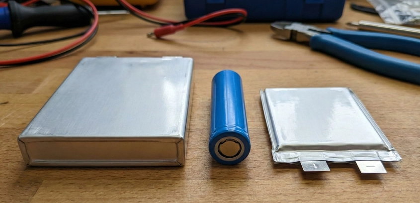 Prismatic, Cylindrical, and Pouch Cells Compared