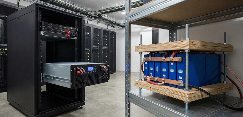 Server Rack Batteries vs. DIY Builds