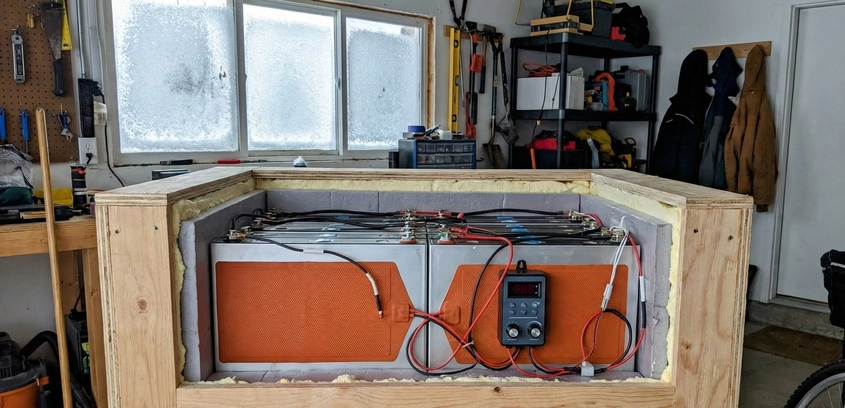 Winter Solar: Heating Battery Banks in Cold Climates