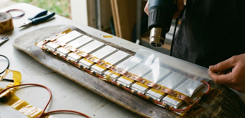 Project: Building a Flexible Electric Skateboard Pack