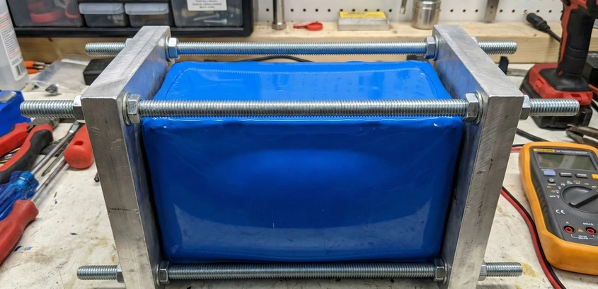 Managing Swollen LiFePO4 Prismatic Cells