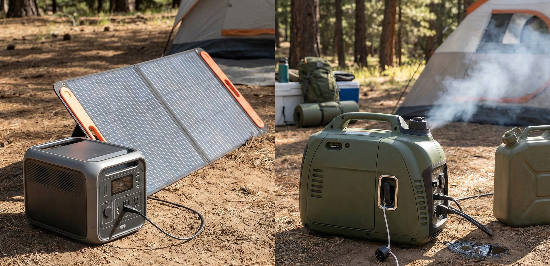 Solar Generators vs. Gas Generators