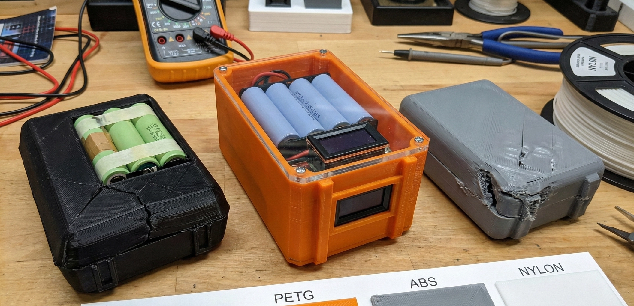 3D Printing for Battery Packs: Materials, Design, and Safety