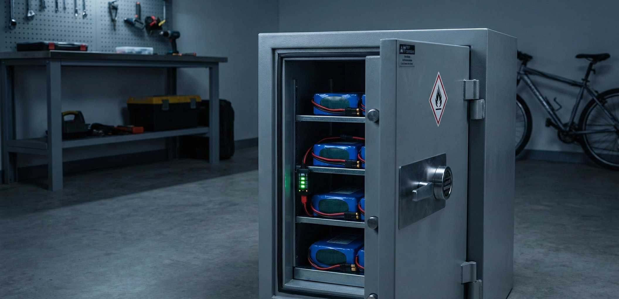 Long-Term Storage Safety for Lithium Batteries