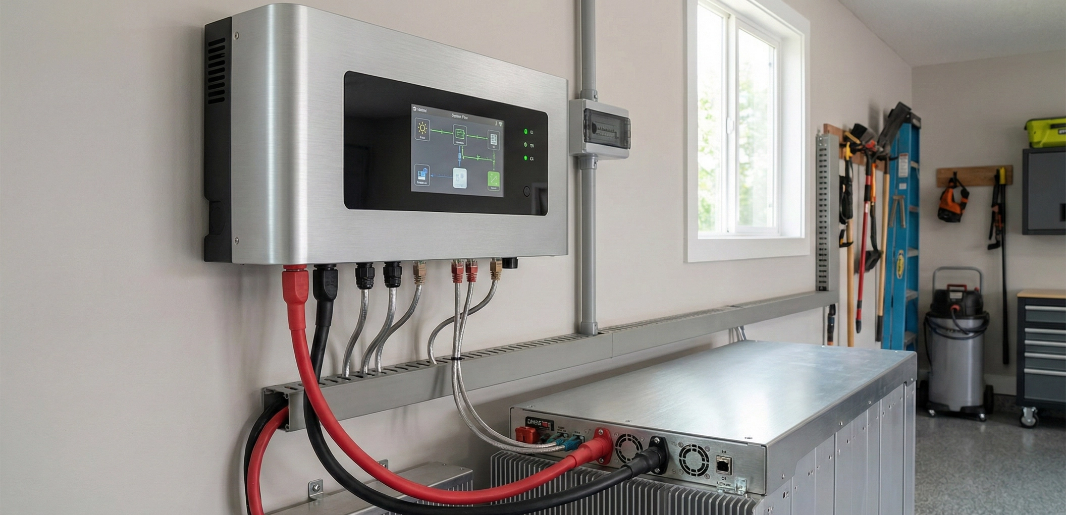 Interfacing Batteries with Hybrid Inverters