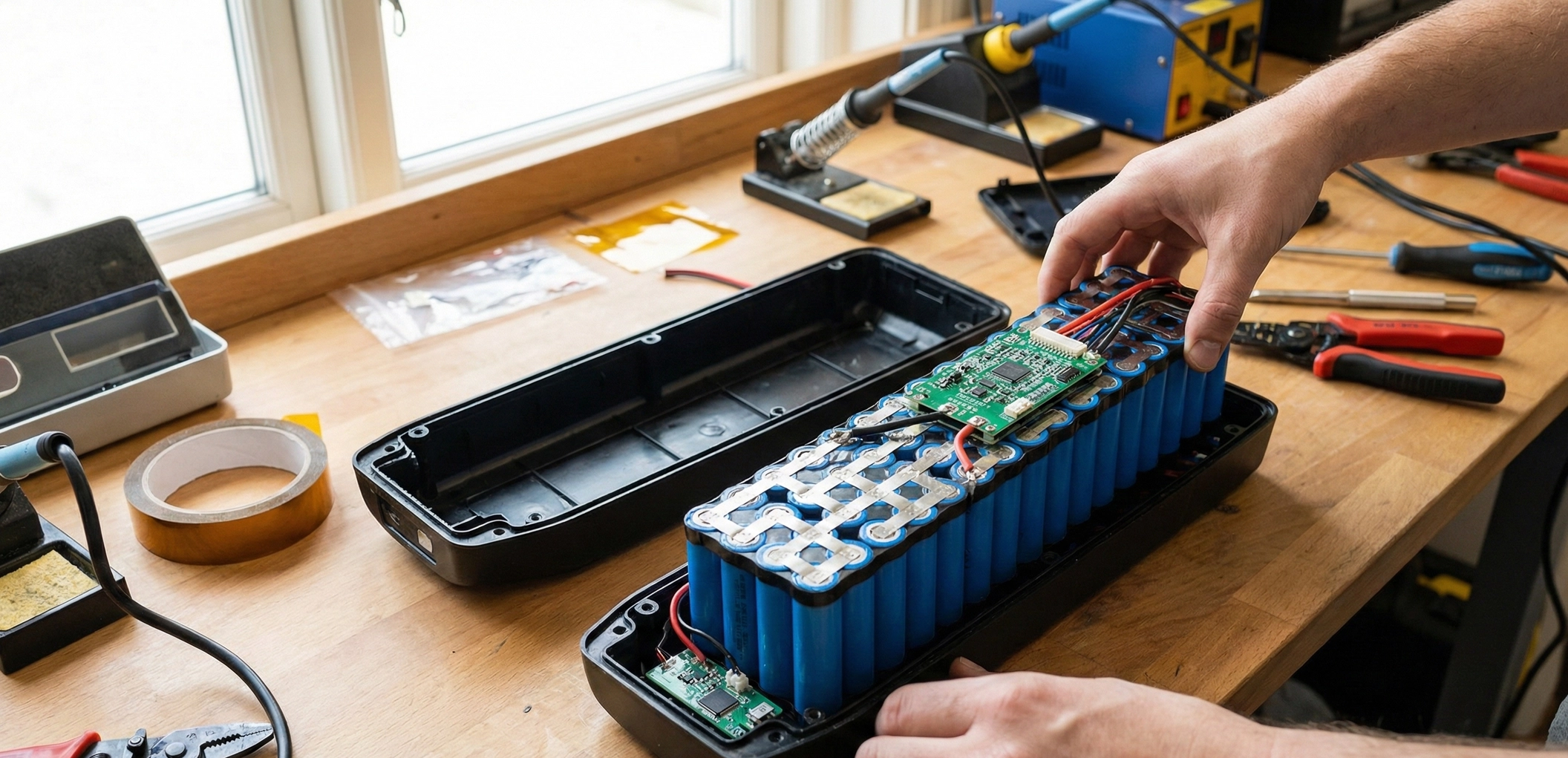 Project: Rebuilding a Hailong E-Bike Battery