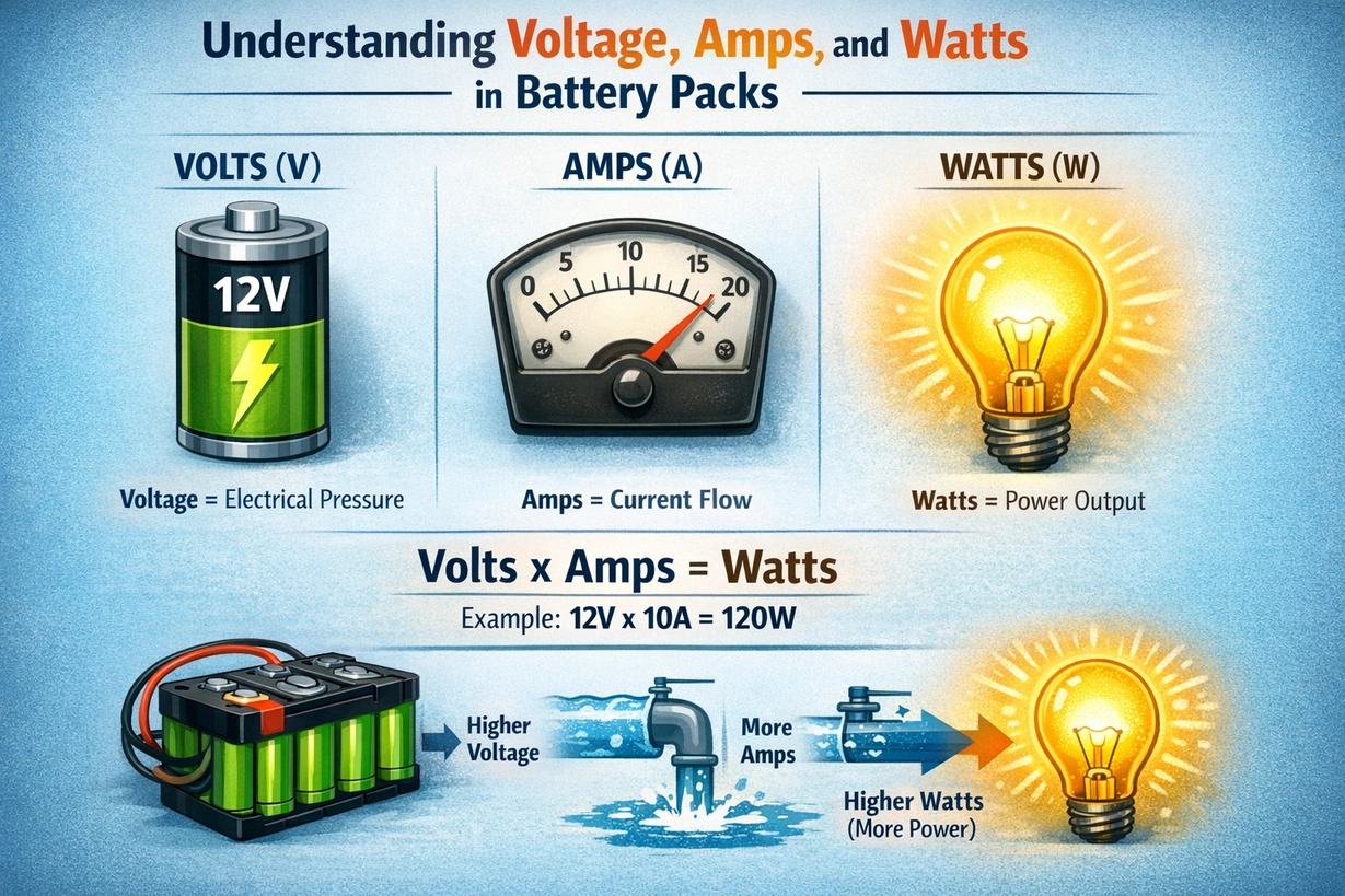 Voltage, Amps, and Watts Explained - VoltTech Analysis