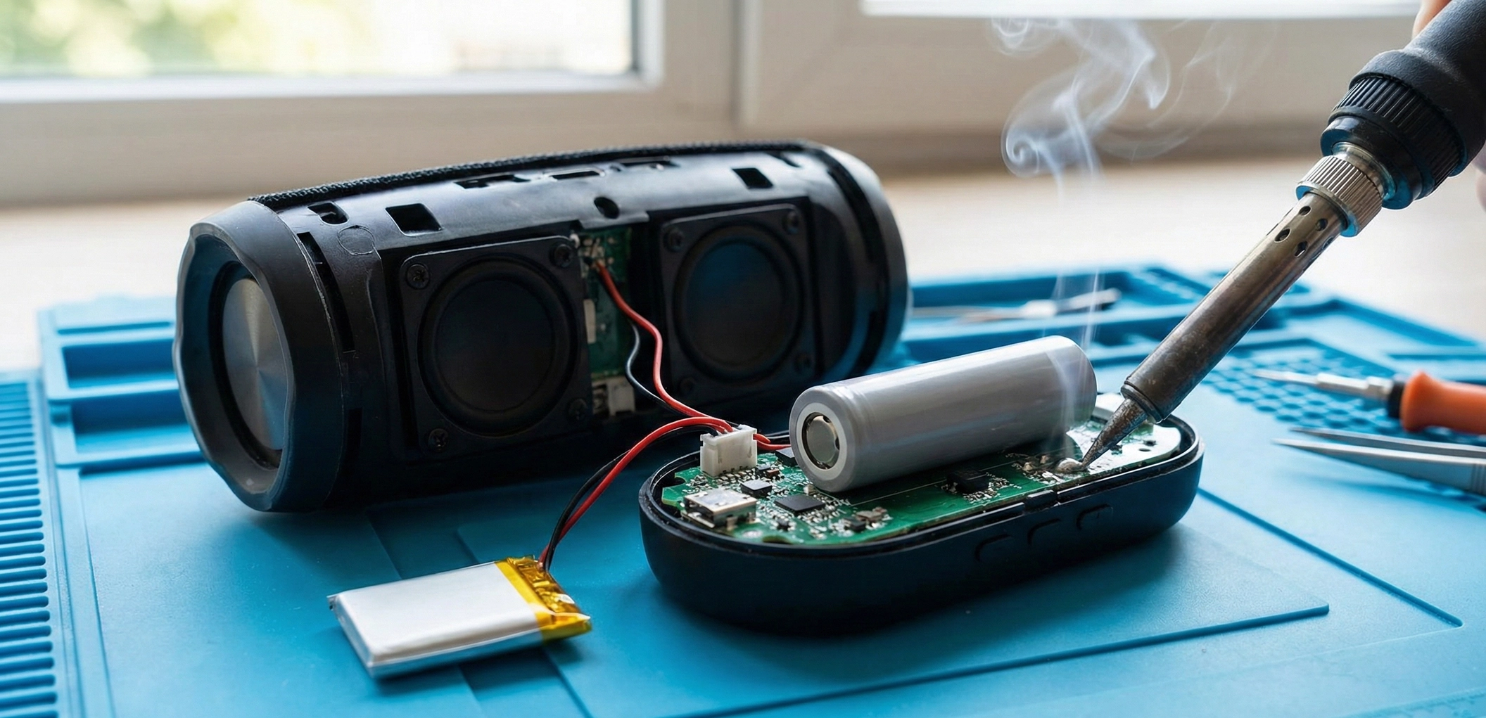 Project: Upgrading Bluetooth Speaker Batteries