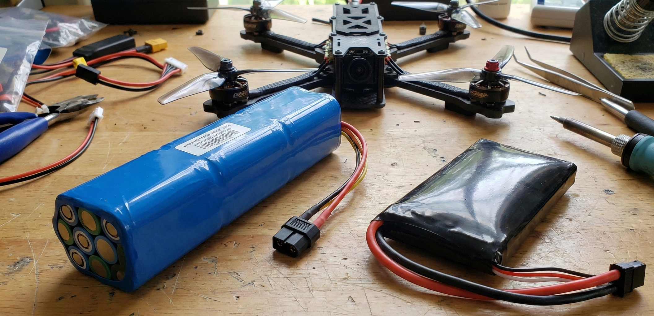 Drone Batteries: Li-Ion vs. LiPo